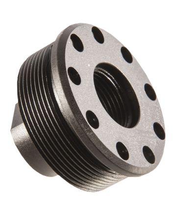 SilencerCo AC633 Alpha Direct Thread Mount 1/2"-28 tpi Stainless Steel