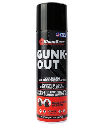 KleenBore GO5A Gunk-Out Gun Metal Cleaner/Degreaser 14 oz. Aerosol