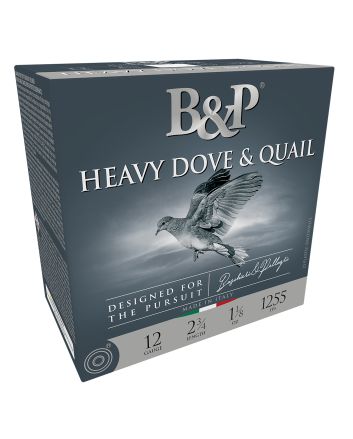 B&amp;P 12B18D75 Heavy Dove &amp; Quail12Gauge 2.75" 1 1/8oz 7.5Shot 25 Per Box/10 Case