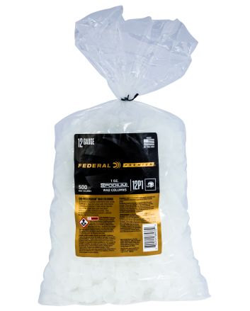 Federal 12P1 Podium Wad Premium 12Gauge 1oz White Plastic 500/10