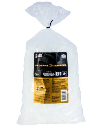 Federal 12P18 Podium Wad Premium 12Gauge 1 1/8oz White Plastic 500/ 10