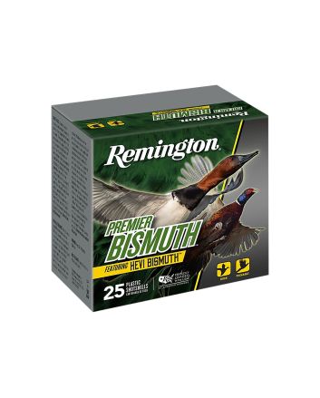 Remington Ammunition R20505 Premier Bismuth12Gauge 2.75" 1 1/4oz 5Shot 25 Per Box/10 Case