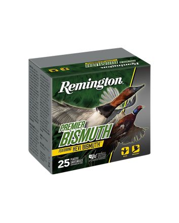 Remington Ammunition R20514 Premier Bismuth410Gauge 3" 9/16oz 4Shot 25 Per Box/10 Case