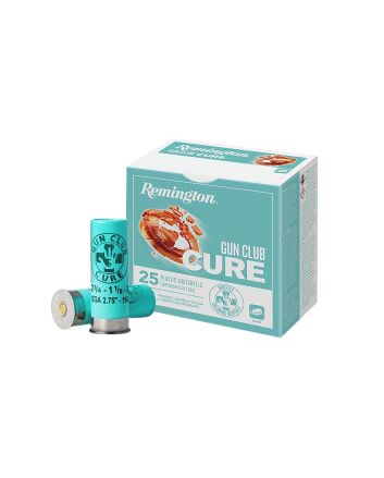 Remington Ammunition R20029 Gun Club Cure 12Gauge 2.75" 1 1/8oz 8Shot 25 Per Box/10 Case