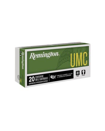 Remington Ammunition 21203 UMC224Valkyrie 75gr Full Metal Jacket 20 Per Box/10 Case