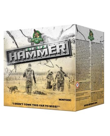 HEVI-Shot HS28302 HEVI-Hammer12Gauge 3.50" 1 1/2oz 2Shot 25 Per Box/10 Case