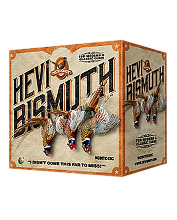HEVI-Shot HS18715 HEVI-Bismuth Upland 28Gauge 2.75" 3/4oz Bismuth 5Shot 25 Per Box/10 Case