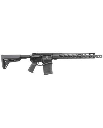 Ruger 5610 SFAR308 Win 20+1 16.10" Black Steel Barrel, Black Hardcoat Anodize Picatinny Rail Aluminum Receiver, 15" M-LOK Handguard, Magpul SL Black Synthetic Stock, Black Magpul Grip, Right Hand