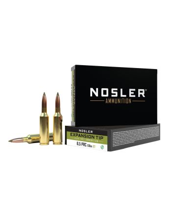 Nosler 40688 E-Tip6.5PRC 120gr Spitzer E Tip Lead Free 20 Per Box/10 Case