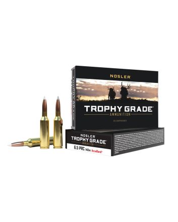 Nosler 61014 Trophy Grade6.5PRC 140gr Nosler AccuBond 20 Per Box/10 Case