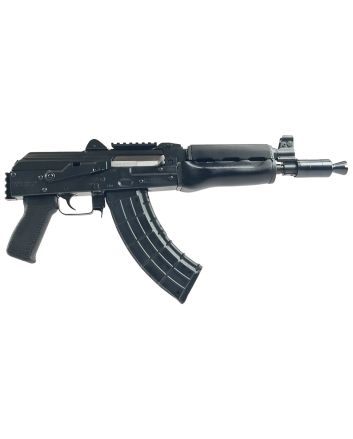 Zastava Arms Usa ZP92762PAM ZPAP927.62x39mm 30+1 10" Black, Polymer Grip, Dark Wood Handgaurd, Stock Adapter, Muzzle Brake