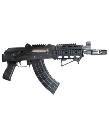 Zastava Arms Usa ZP92762PATM ZPAP927.62x39mm 30+1 10" Black, Polymer Grip, Picatinny Quad Rail, Stock Adapter, Night Muzzle Brake
