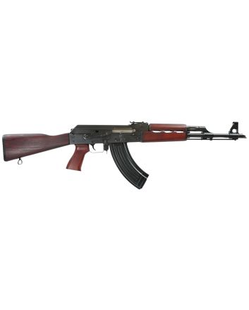 Zastava Arms Usa ZR7762SR ZPAPM707.62x39mm 30+1 16.30" Black Chrome Lined Steel Barrel, Black Serbian Red Wood Handguard, Serbian Red Wood Fixed Stock, Serbian Red Wood Grip