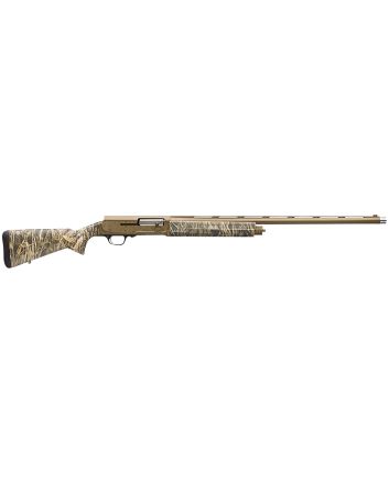 Browning 0119112004 A5 Wicked Wing 12 Gauge 3.5" 4, 2 3/4" Shells 28" Burnt Bronze Cerakote Barrel/Realtree Max-7 Synthetic Stock, Fiber Optic Sight