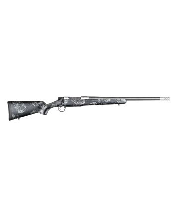 Christensen Arms 8010631300 Ridgeline FFT 6.8 Western 3+1 20" Carbon Fiber/Threaded Barrel, Stainless Steel, Black with Gray Accents Stock