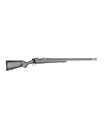 Christensen Arms 8010800700 Summit TIFull Size 6.8 Western 3+1, 24" Natural Titanium Steel Threaded Barrel, Natural Titanium Aluminum Receiver, Natural Carbon Fiber Fixed Sporter Stock