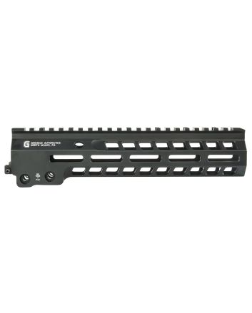 Geissele Automatics 05578B Super Modular Rail MK14 9.30" M-LOK, Black Aluminum for AR Platform, Barrel Nut Included