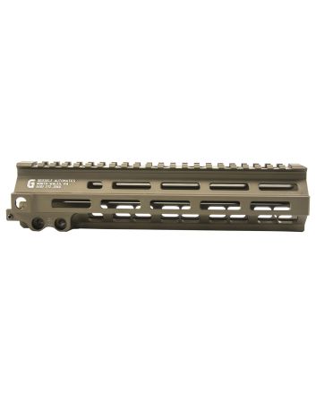 Geissele Automatics 05284S Super Modular Rail MK8 9.30" M-LOK, Desert Dirt Aluminum for AR Platform, Barrel Nut Included