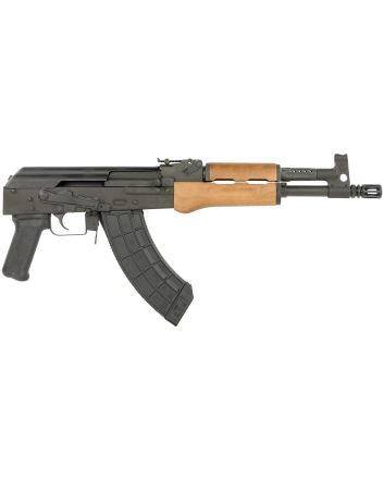 Century Arms HG7416 BFT477.62x39mm 30+1 12.60" Black Threaded Barrel, Black Steel Receiver, Black Polymer Grip, Wood Furniture, Right Hand