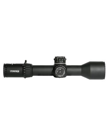 Steiner 5116 T6XiBlack 2.5-15x 50mm 34mm Tube Illuminated SCR Mil Reticle First Focal Plane Features Throw Lever