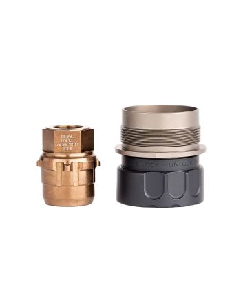 Rugged Suppressors RUM002 R.U.M1-3/8"-24 tpi Titanium