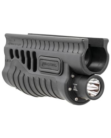 Nightstick SFL13GL Shotgun Forend LightBlack 1200 Lumens White LED Green Laser Remington 870/TAC-14
