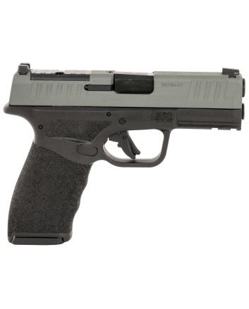 Springfield Armory HCP9379BP0SP Hellcat Pro OSP 9mm Luger 15+1 3.70" Melonite Barrel, Black Polymer Frame w/Picatinny Acc. Rail, Optic Ready Platinum Gray Slide