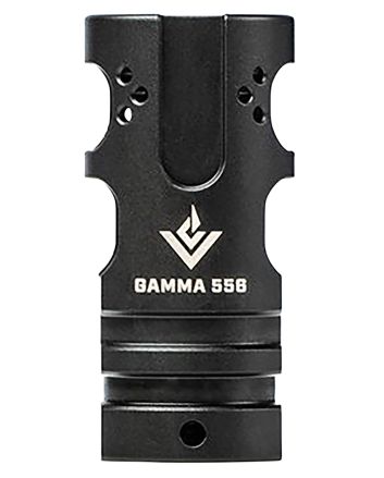 Aero Precision APVG200001A VG6 Gamma 5.56x45mm NATO 1/2"-28 tpi, Black Stainless Steel, 2 Port Brake