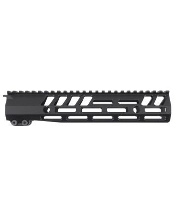 Sharps Bros SBHG07 Full TopRail 10" M-LOK Handguard, 6061-T6Aluminum w/Anodized Finish, Includes 4140 PH Steel Barrel Nut &amp; Hardware