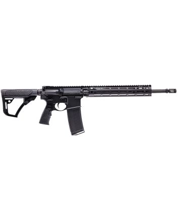 Daniel Defense 0219110750047 DD4 RIII 5.56x45mm NATO 16" 30+1, Black, OEM Stock &amp; Grip, 12.50" M-Lok Handgaurd, Ambi Controls