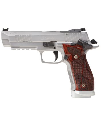 Sig Sauer 226X59CLASSIC P226 X-Five Classic 9mm Luger 20+1 5" SS w/Picatinny Rail &amp; Beavertail Serrated SS/Optic Cut Slide Hogue Cocobolo Grip