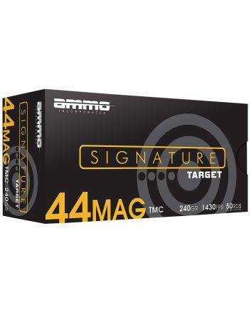 Ammo Inc 44240TMCA50 Signature44Rem Mag 240gr Total Metal Case 50 Per Box/20 Case