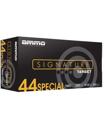 Ammo Inc 44S220TMCA50 Signature44S&amp;W Spl 220gr Total Metal Case 50 Per Box/20 Case