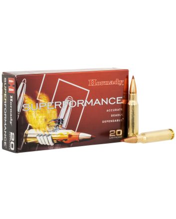 Hornady 80944 Superformance308Win 150gr Copper Alloy eXpanding 20 Per Box/10 Case