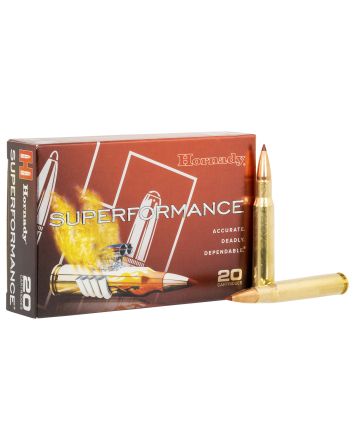 Hornady 81124 Superformance30-06Springfield 150gr Copper Alloy eXpanding 20 Per Box/10 Case