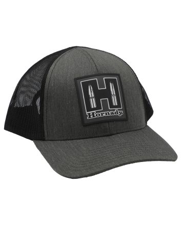 Hornady 99217 Hornady Cap Mesh Cap Gray Black Structured