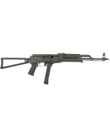 Century Arms RI4958N WASR9mm Luger 33+1 17.50" Black Receiver Circle 10 Triangle Black Stock Black Magpul AK Grip Right Hand