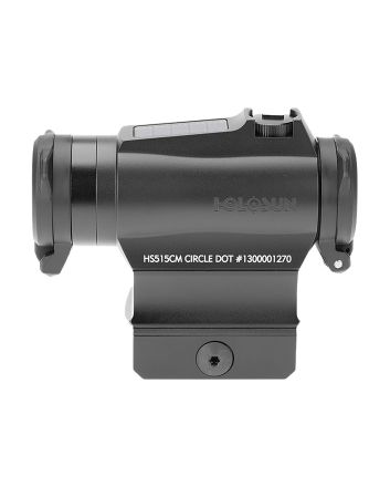 Holosun HS515CM 515Black Anodized 1 x 20 mm 2 MOA Red Dot/65 MOA Circle Multi Reticle