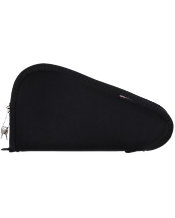 Allen 7413 Locking Handgun Case Black Endura, YKK Zippers &amp; Foam Padding Includes 2 Keys 13" L