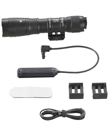 Streamlight 89009 ProTac 2.0Black Anodized Aluminum, Rifle 250/2000 Lumens White LED, Bulb 266 Meters Beam, Picatinny Rail Mount