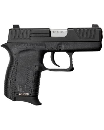 Diamondback DB0100E002 DB380 Gen4 Micro-Compact Frame 380 ACP 6+1, 2.80" Stainless Steel Barrel, Black Nitride Serrated Stainless Steel Slide, Black Polymer Frame w/Beavertail &amp; Grip