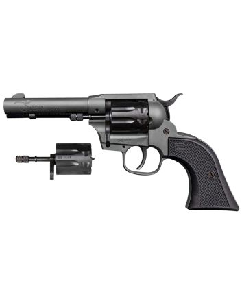 Diamondback DB0500A051 Sidekick22 LR/22 Mag 9 Shot, 4.50" Dark Gray Cerakote Steel Barrel &amp; Cylinder, Dark Gray Cerakote Zinc Alloy Frame, Black Polymer Grip, Hammer Safety, Exposed Hammer