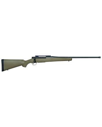 Mossberg 28170 Patriot Predator 7mm PRC 3+1 24" Matte Blued Threaded Barrel, Matte Blued Picatinny Rail Stainless Steel Receiver, Fixed Flat Dark Earth Synthetic Stock, Right Hand