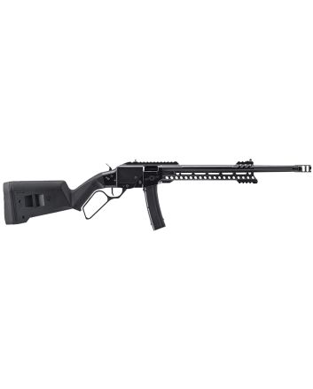 Patriot Ordnance Factory 01891 Tombstone9mm Luger 20+1 16.50" Fluted Barrel, Black, Magpul SGA Stock, M-LOK Handgaurd, XS Ghost Ring Sights, Muzzle Brake