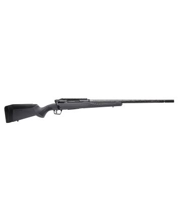 Savage Arms 57895 Impulse Mountain Hunter 6.5 Creedmoor 4+1 22" Carbon Fiber Threaded Barrel, Black Aluminum Receiver w/Picatinny Rail, Gray AccuStock Synthetic Stock, Ambidextrous