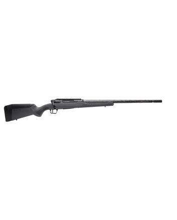Savage Arms 57896 Impulse Mountain Hunter 300 WSM 2+1 24" Carbon Fiber Threaded Barrel, Black Aluminum Receiver w/Picatinny Rail, Gray AccuStock Synthetic Stock, Ambidextrous