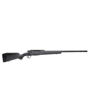 Savage Arms 57903 Impulse Mountain Hunter 300 PRC 3+1 24" Carbon Fiber Threaded Barrel, Black Aluminum Receiver w/Picatinny Rail, Gray AccuStock Synthetic Stock, Ambidextrous