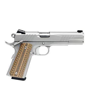 Savage Arms 67202 1911 Government 45 ACP 8+1 5" Stainless Steel Target Crown Barrel, Stainless Steel Serrated Slide, Matte Stainless Steel Frame w/Beavertail, Ambidextrous