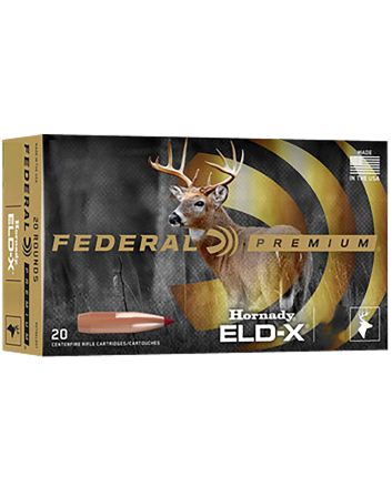 Federal P3006ELDX1 Premium ELD-X 30-06Springfield 178gr 20 Per Box/10 Case