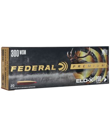 Federal P300WSMELDX1 Premium ELD-X 300WSM 200gr 20 Per Box/10 Case